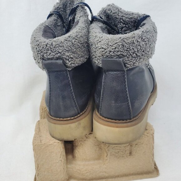 Circus By Sam Edelman Womens Kilbourn Winter Boots Brown Faux Fur Lace Up SZ 6 - Picture 7 of 12